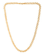 VOJ Gold Polished Designer Stainless Steel Chain For Women | Grocsy