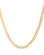 VOJ Gold Polished Designer Stainless Steel Chain For Women | Grocsy