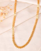 VOJ Gold Polished Designer Stainless Steel Chain For Women | Grocsy