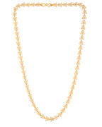 VOJ Gold Polished Stylish Butterfly Shaped Chain | Grocsy