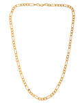 VOJ Gold Polished Minimal Linked Chain For Women | Grocsy