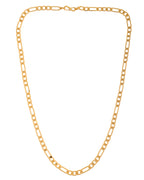 VOJ Gold Polished Minimal Linked Chain For Women | Grocsy