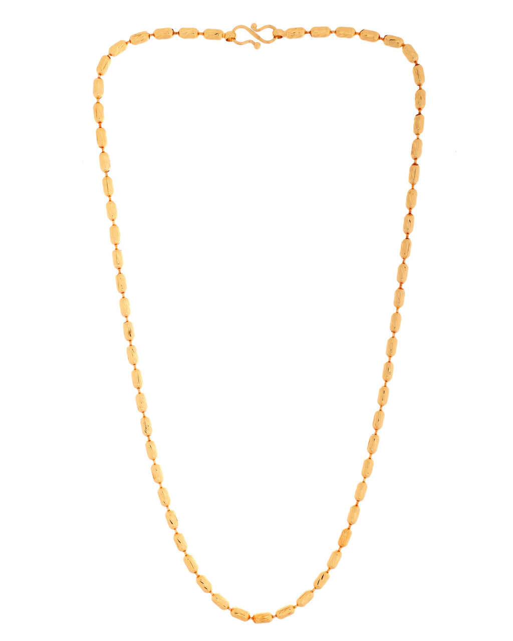 VOJ Gold Polished Stainless Steel Classic Chain | Grocsy