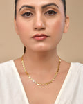 VOJ Heart Shaped Stainless Steel Gold Polished Chain | Grocsy