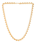 VOJ Heart Shaped Stainless Steel Gold Polished Chain | Grocsy