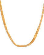 VOJ Gold Polished Classic Stainless Steel Chain | Grocsy