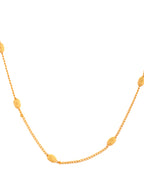 VOJ Gold Polished Minimal Stainless Steel Chain | Grocsy