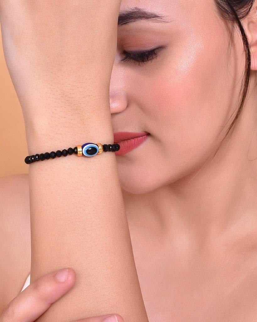 VOJ Evil Eye Cuff Bracelet