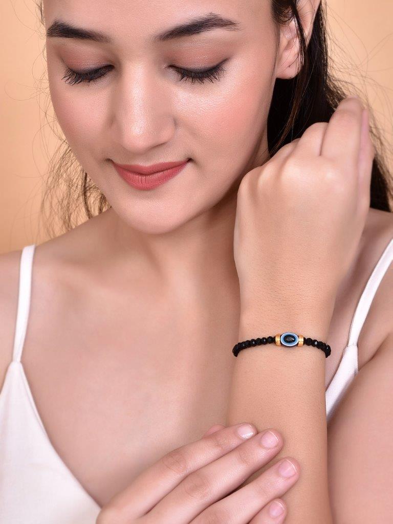 VOJ Evil Eye Cuff Bracelet