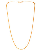 VOJ Gold Polished Women Stainless Steel Classic Chain | Grocsy