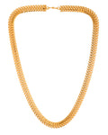 VOJ Stainless Steel Men Gold Polished Thick Chain | Grocsy