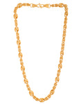 VOJ Gold Polished Designer Stainless Steel Chain For Men | Grocsy