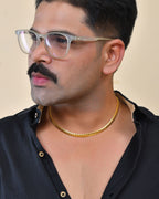 VOJ Gold Polished Stainless Steel Chain For Men | Grocsy