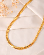 VOJ Gold Polished Stainless Steel Chain For Men | Grocsy