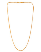 VOJ Women Gold Polished Stainless Steel Simple Chain | Grocsy