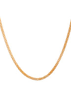 VOJ Women Gold Polished Stainless Steel Simple Chain | Grocsy