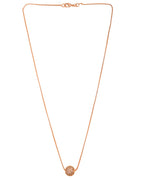 VOJ Gold Polished Women Stone Studded Designer Chain | Grocsy