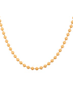 VOJ Gold Plated Designed Dotted Chain For Men | Grocsy