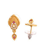 VOJ Gold Plated Teardrop Shaped Chain Set | Grocsy