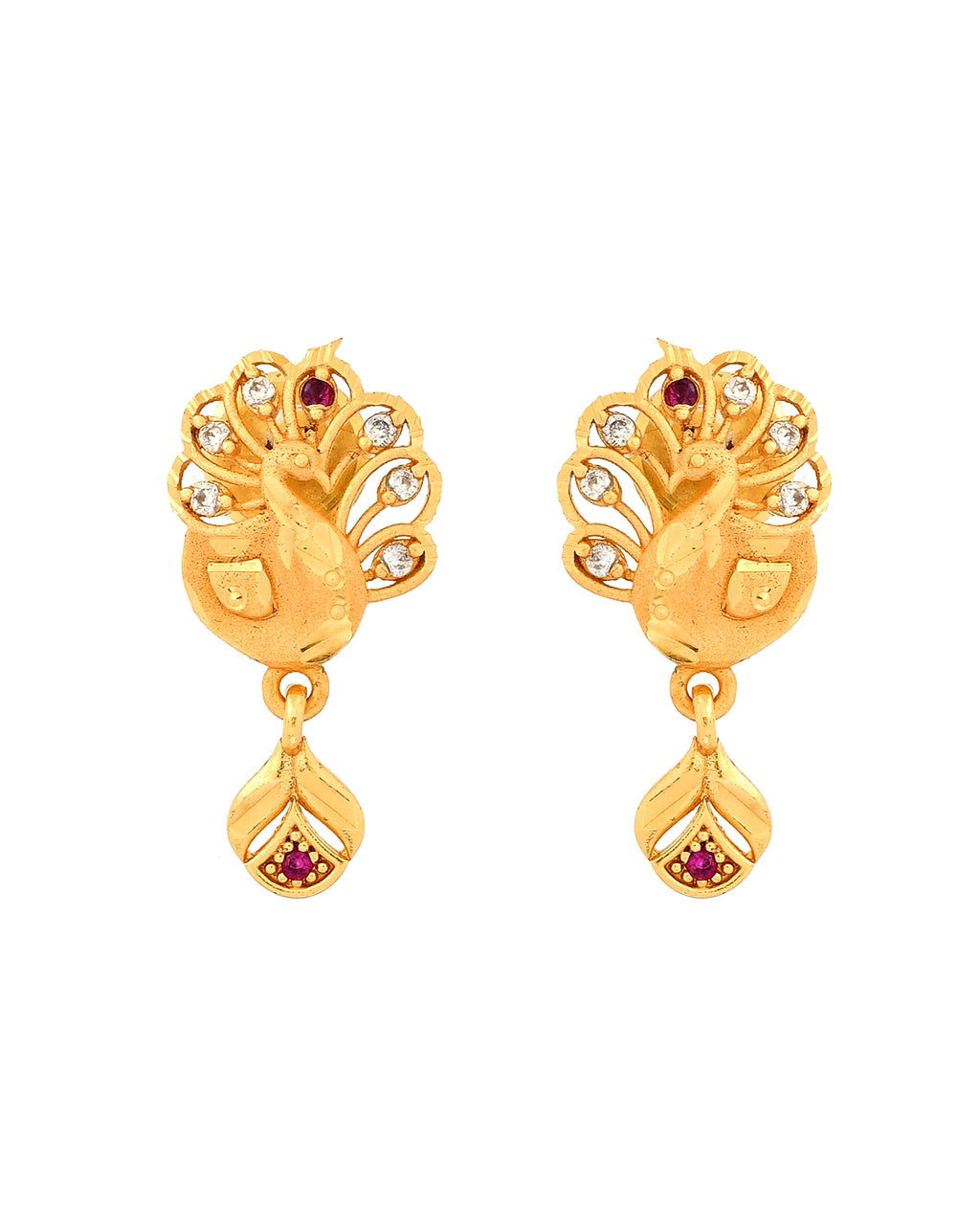 VOJ Gold Plated Peacock Shaped Chain Set | Grocsy