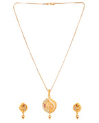 VOJ Gold Plated Elegant Design Chain Set | Grocsy