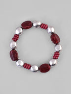 VOJ Beaded Elasticated Bracelet
