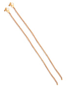 VOJ Set Of 2 Gold Plated Stone Studded Anklet | Grocsy