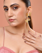 VOJ Gold Toned Butterfly Designed Studs Earrings | Grocsy