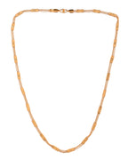 VOJ Gold Plated Rectangular With Multi Layer Chain For Men | Grocsy