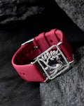 VOJ Silver Plated AD Stone Studded Belt Bracelet | Grocsy