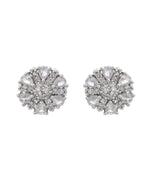 VOJ Silver Plated Ad Stone Studded Designer Mangalsutra Set | Grocsy