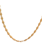 VOJ Gold-Polished Designer Oval Women Chain | Grocsy