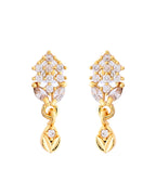 VOJ Gold-Polished AD Stone Studded MangalSutra Set | Grocsy