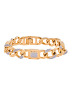 VOJ Dual Toned Men's Elgent Stylish Bracelet | Grocsy