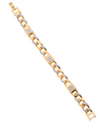 VOJ Dual Toned Men's Elgent Stylish Bracelet | Grocsy