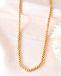 VOJ Gold-Polished Designer Elegent Men's Chain | Grocsy