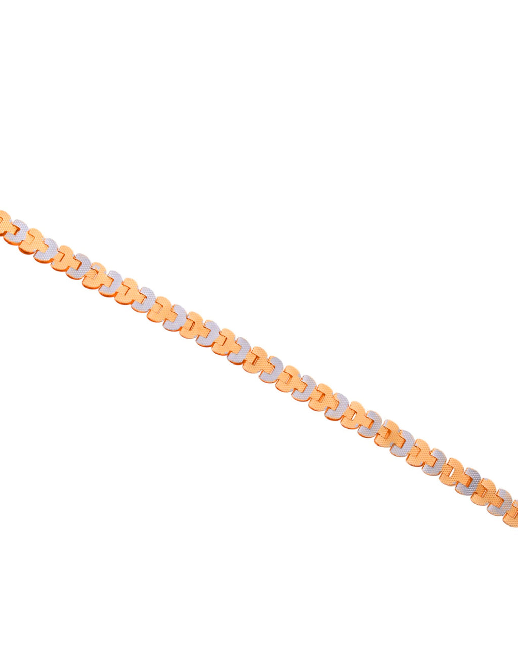 VOJ Dual Tone Stylish Men's Bracelet | Grocsy