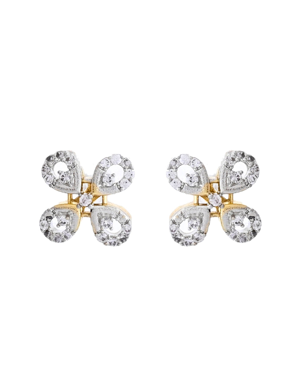 VOJ Gold-Polished Stylish AD Mangalsutra Set | Grocsy