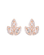 VOJ Gold-Polished Stylish Tear Drop AD Mangalsutra Set | Grocsy