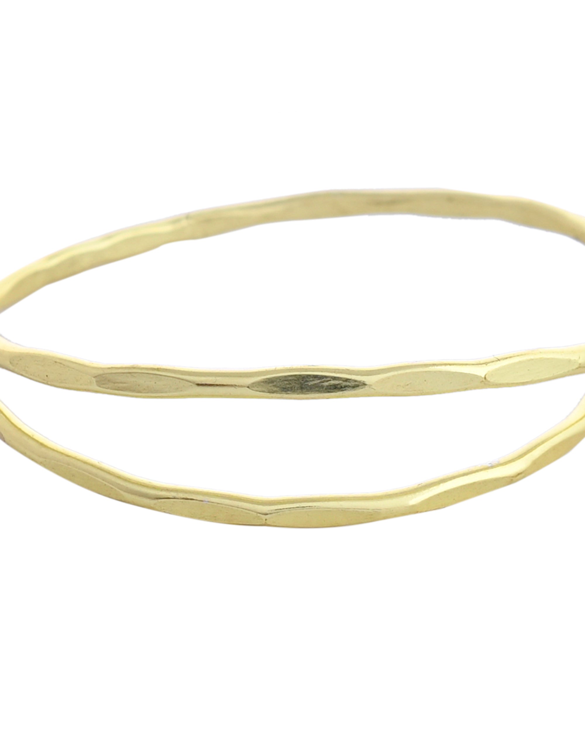 VOJ Gold-Polished Elegent Stylish Kada Bracelet