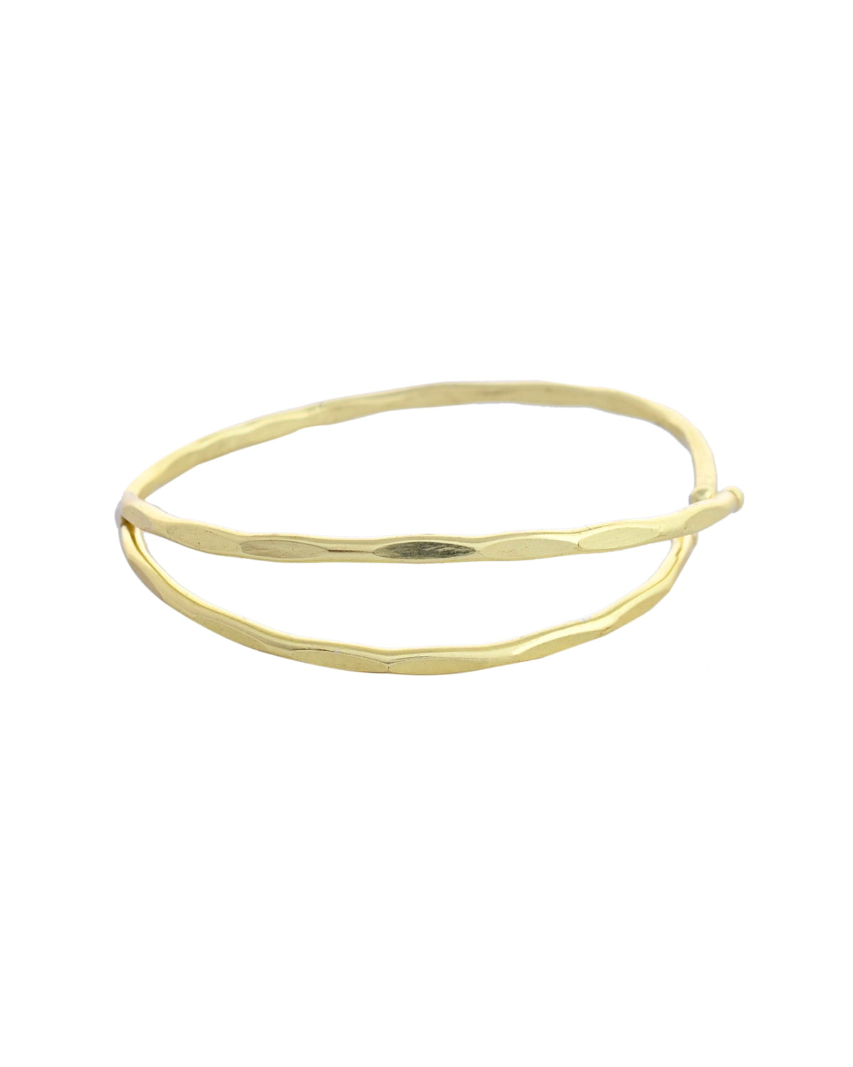 VOJ Gold-Polished Elegent Stylish Kada Bracelet