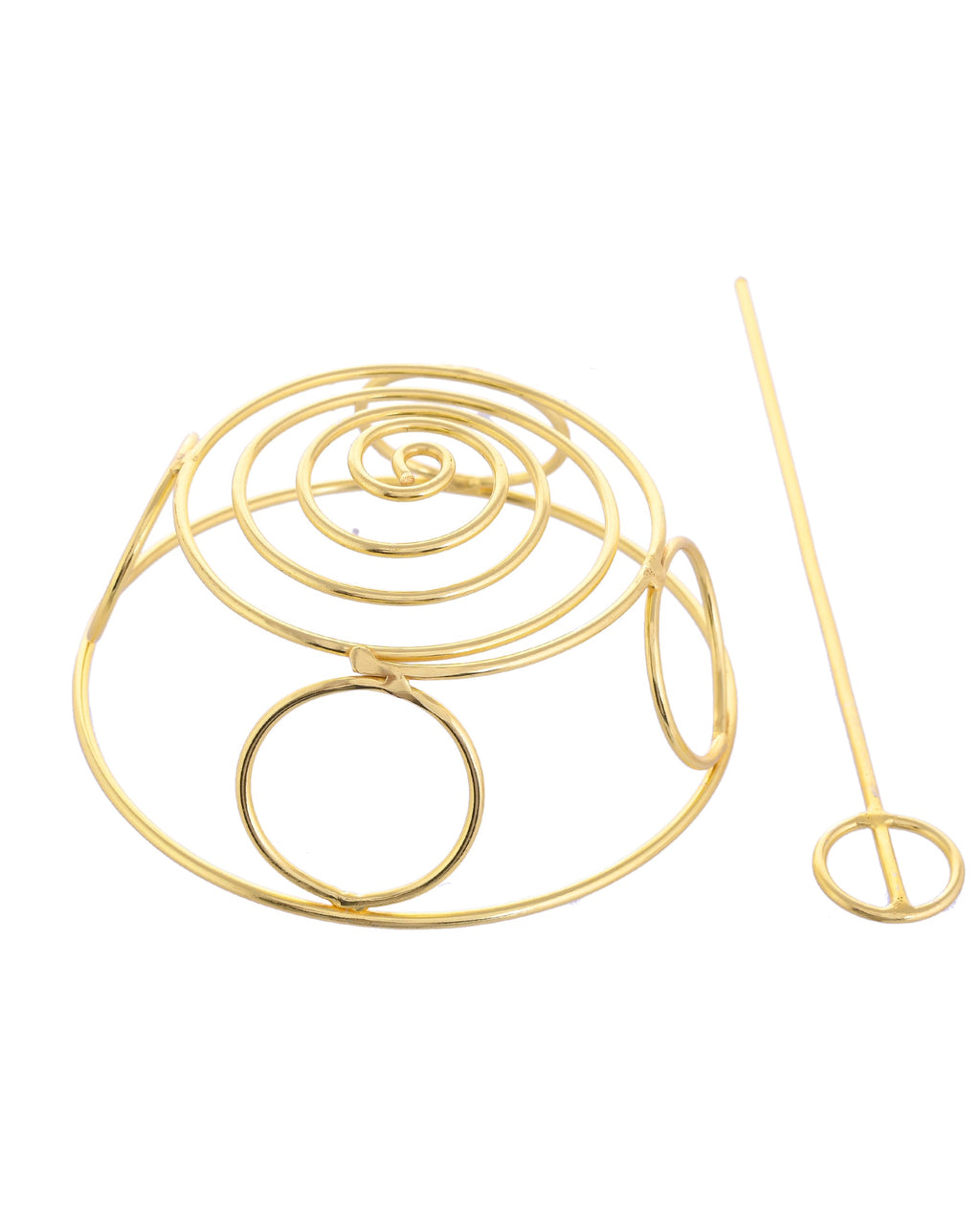 VOJ Gold-Polished Anti Tarnish Juda Accessory | Grocsy