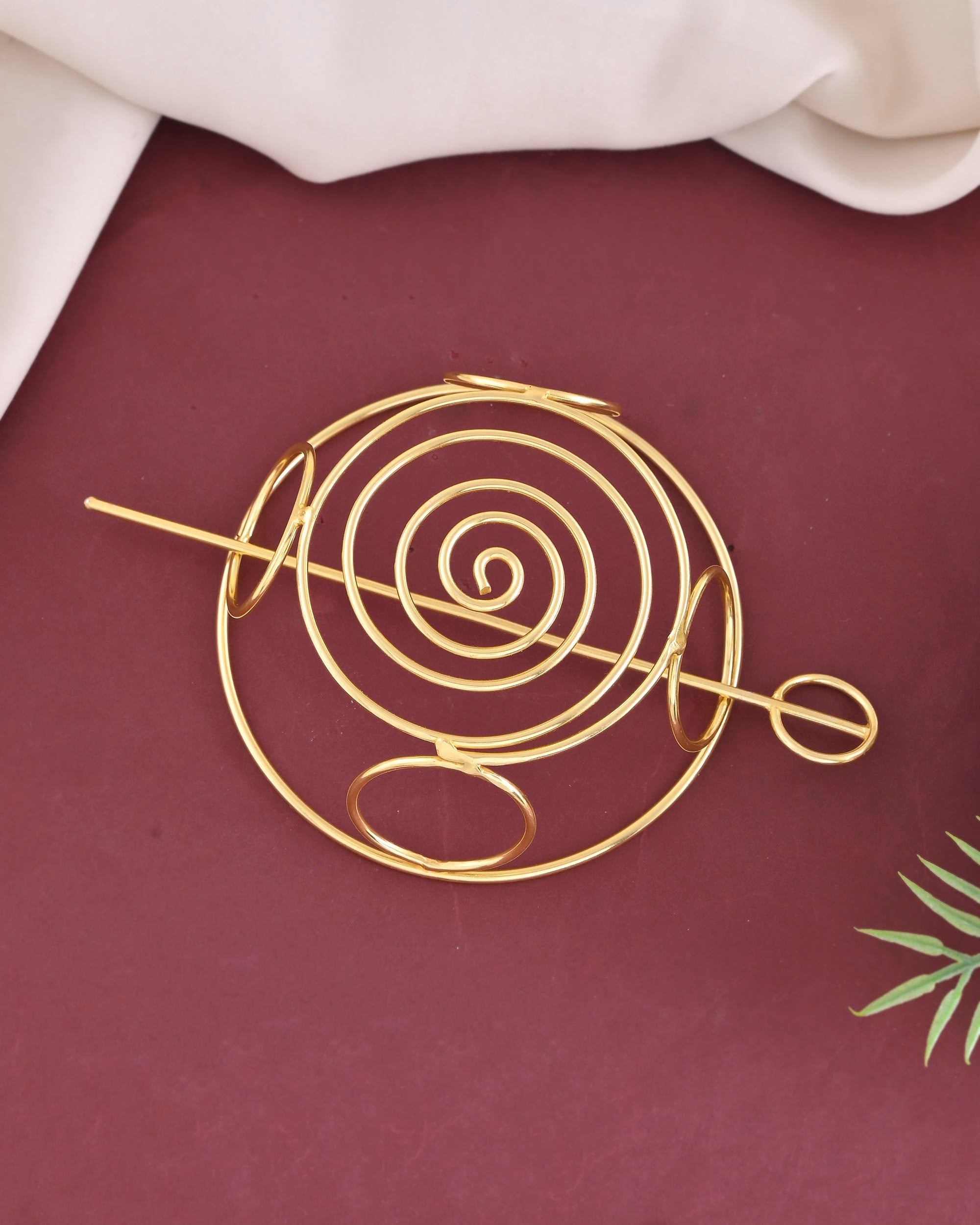 VOJ Gold-Polished Anti Tarnish Juda Accessory | Grocsy