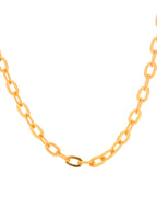 VOJ Women Gold-Polished Linked Chain | Grocsy