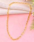 VOJ Women Gold-Polished Linked Chain | Grocsy