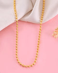 VOJ Gold-Polished Dotted Chain For Women | Grocsy