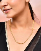 VOJ Gold-Polished Stainless Steel Designer Women Chain | Grocsy