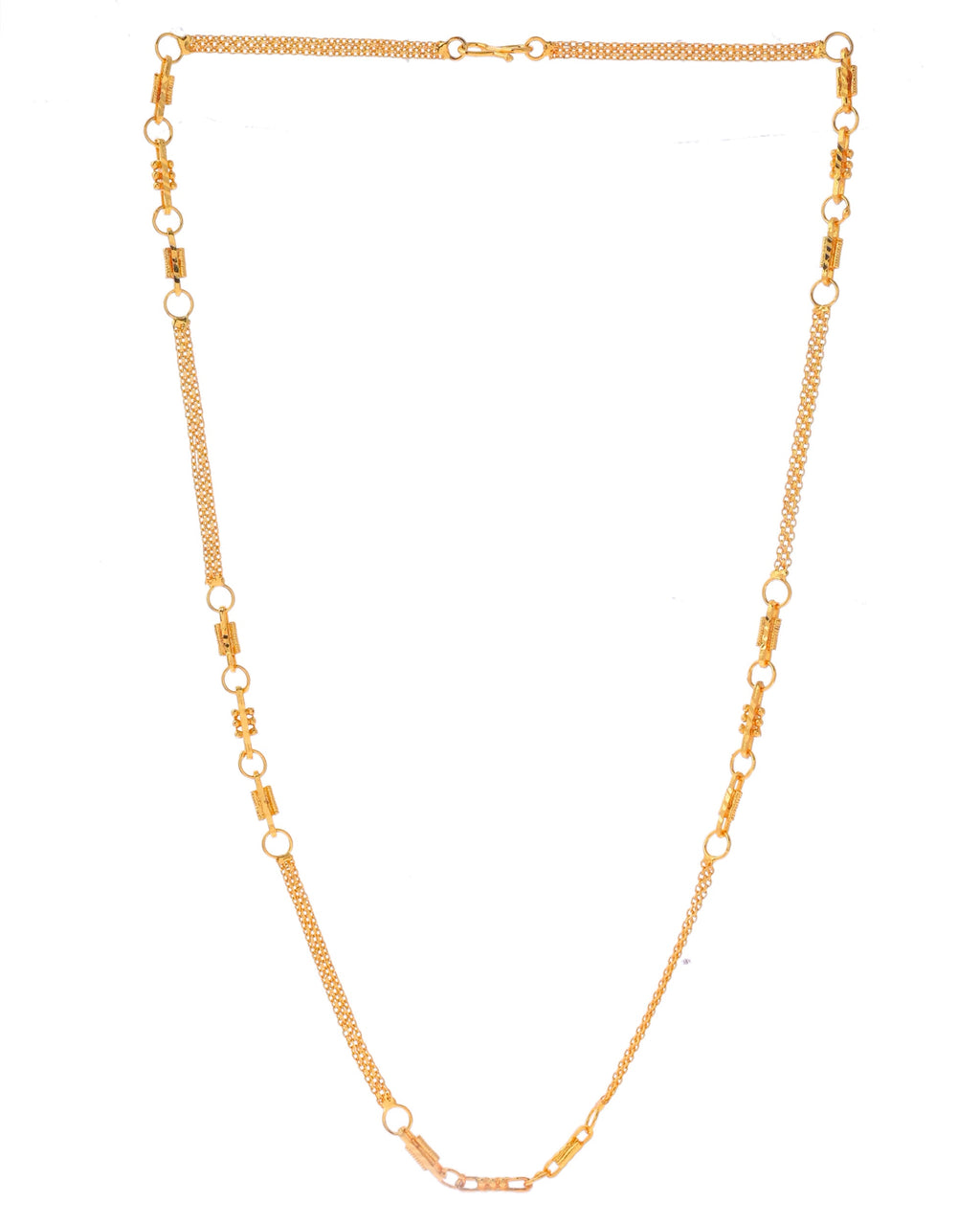 VOJ Gold-Polished Stainless Steel Designer Women Chain | Grocsy