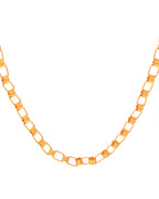 VOJ Gold-Polished Linked Chain For Men | Grocsy