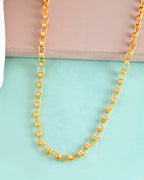 VOJ Gold-Polished Linked Chain For Men | Grocsy